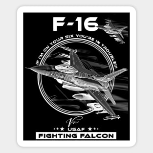 F16 Fighting Falcon Viper Fighterjet Magnet